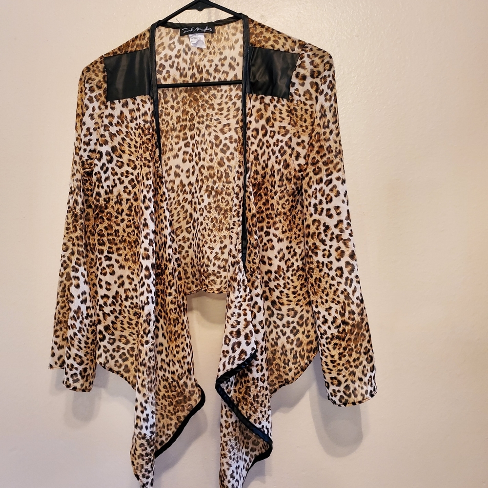 Women's French Atmosphere Cardigan Sz M